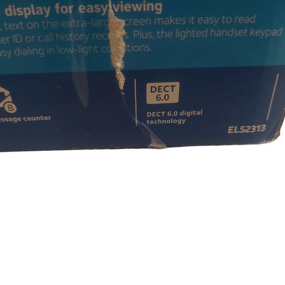 AT&T 3 Handset Portable Phones Answering System EL52313 & Bonus Call Blocker GUC - Picture 10 of 11